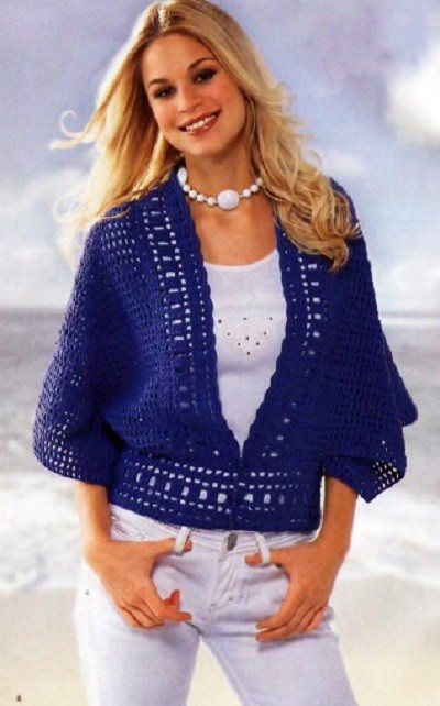 Crochet Poncho-Vest Crochet Poncho-Vest