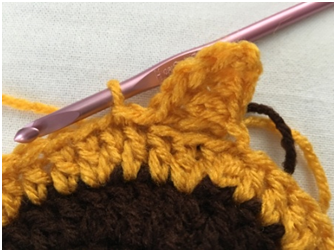 Helping Ann. ​3D Sunflower Crochet Blanket