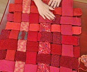 Inspiration. Knit and Crohet Rugs.