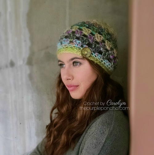 Timeless Boho Crochet Beanie