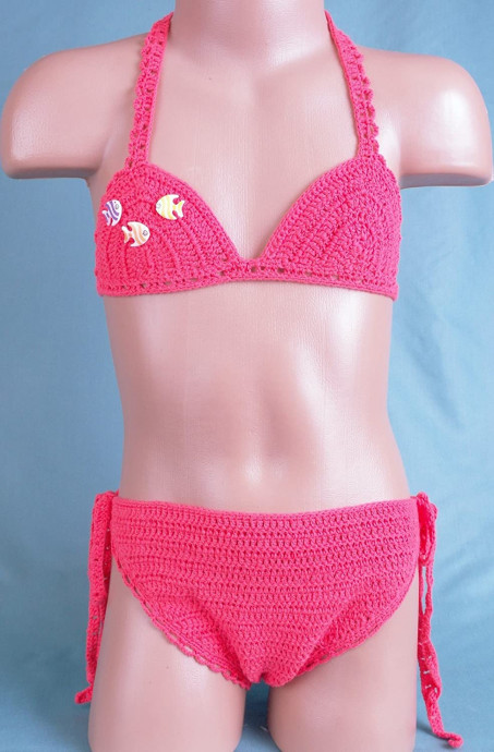 Inspiration. Crochet Baby Swimsuits.