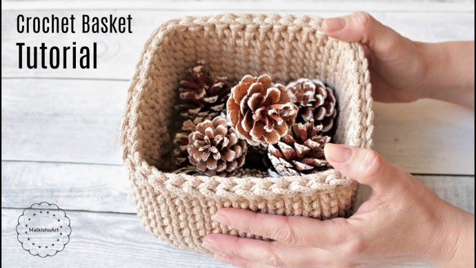 Inspiration. Crochet Baskets.