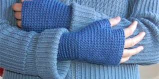 Inspiration. Crochet Fingerless Gloves.