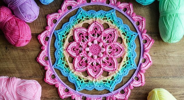 Inspiration. Crochet Mandalas.