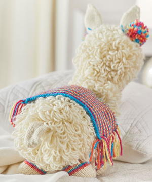 Cute Knit Lama Pattern