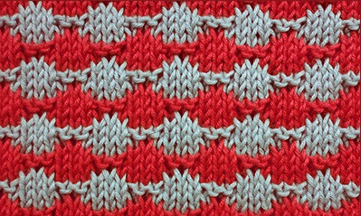 Step-by-Step Knitting Instructions for a Beautiful Pattern with Color A and Color B