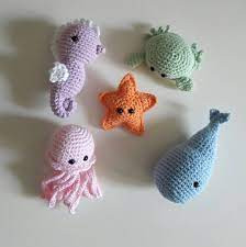 Inspiration. Crochet Sea Creatures.