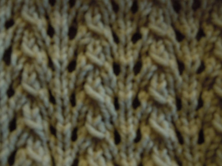 Detailed Knitting Pattern Instructions for Stitch Patterns with Multiple Rows and Techniques