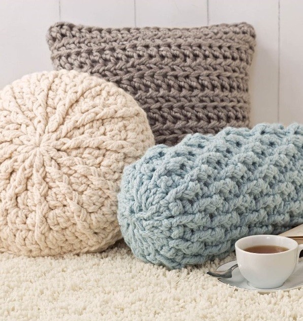 Inspiration. Crochet ideas for home decoration.