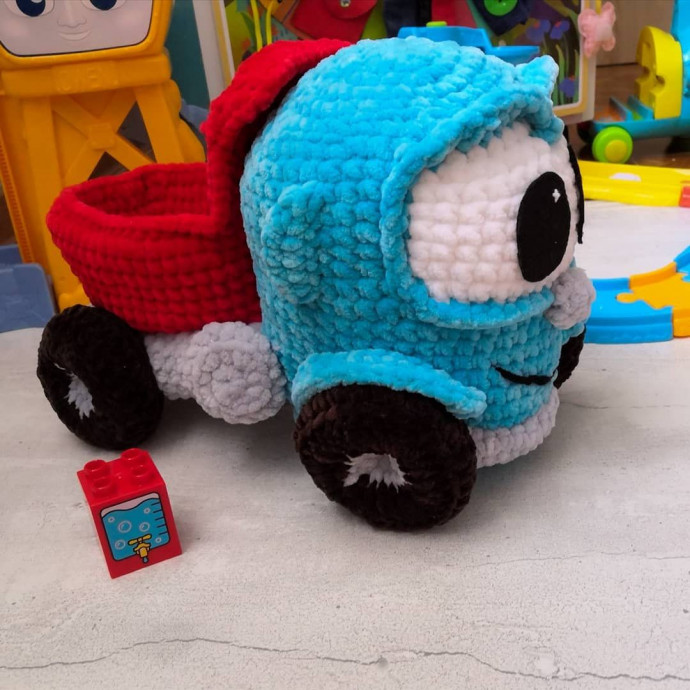 Inspiration. Crochet Baby Transport.