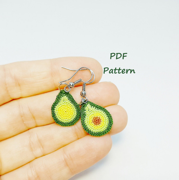 Inspiration. Crochet Earrings.