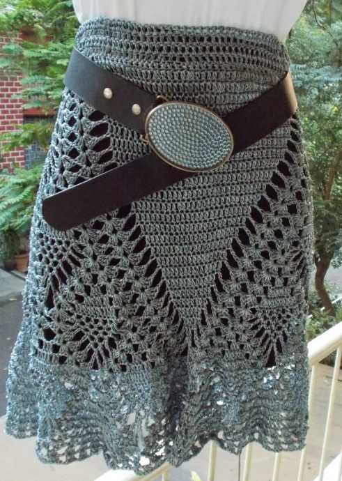 Inspiration. Crochet Skirts.