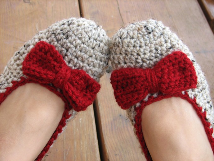 Inspiration. Crochet Slippers.