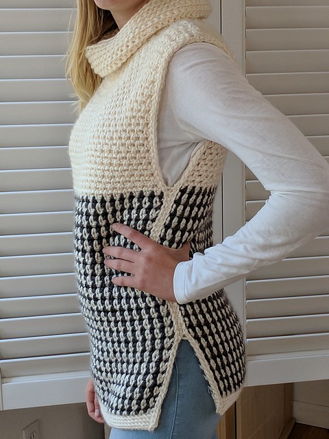 Inspiration. Crochet Vests.