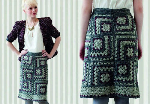 Crochet Square Motifs Skirt – FREE CROCHET PATTERN — Craftorator