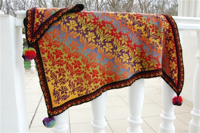 Essential Guide for Knitting a Double-Sided Shawl with Garter Stitch and Colorful Yarn Essential Guide for Knitting a Double-Sided Shawl with Garter Stitch and Colorful Yarn