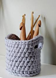 Inspiration. Crochet Baskets.