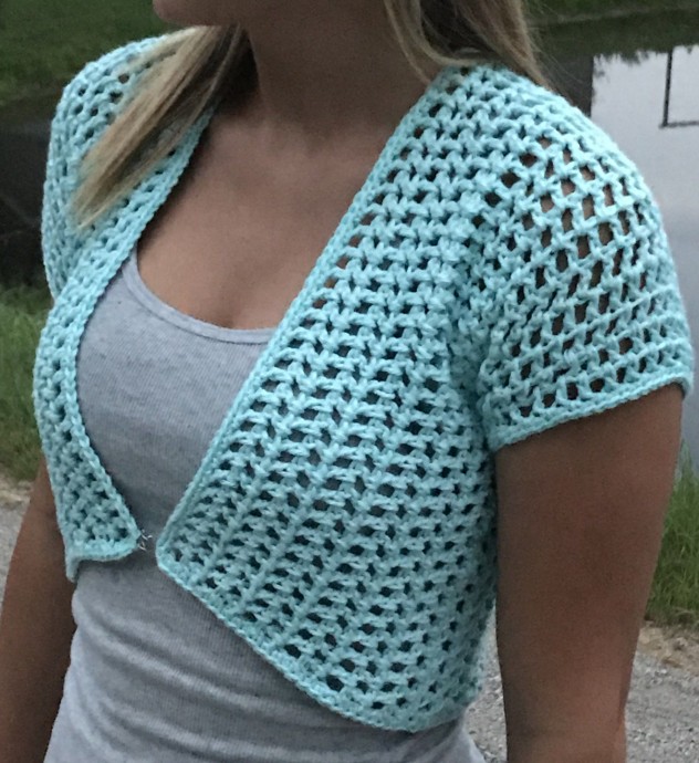 Inspiration. Crochet Bolero.