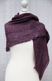 Inspiration. Knit Shawl Wrap.