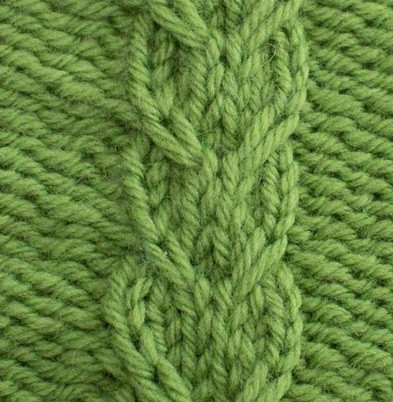 ​Knit Down and Up Cables Pattern