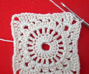 ​Square Crochet Napkin