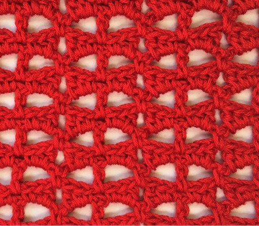 ​Crochet Lace Pattern with Holes