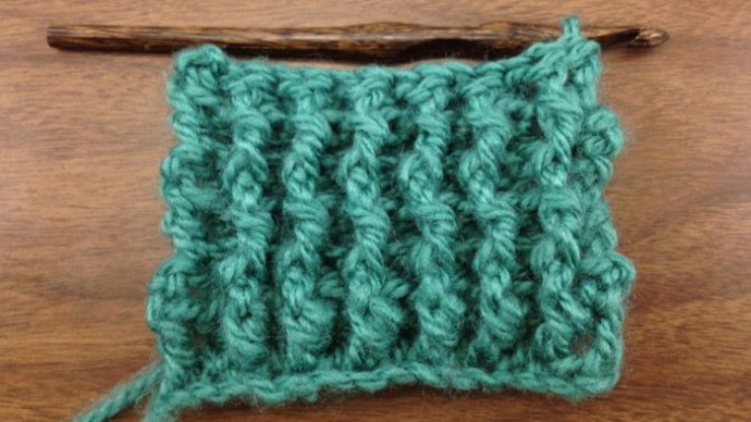 ​Crochet Single Rib Pattern