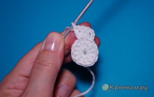 Dog Paw Crochet Applique Dog Paw Crochet Applique