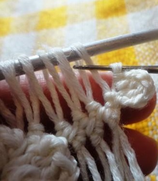 Flower Stitch On "U" Instrument Flower Stitch On "U" Instrument