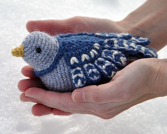 Inspiration. Amigurumi Birds.