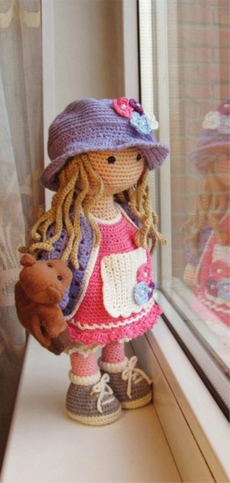 Inspiration. Amigurumi Dolls.