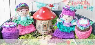 Inspiration. Crochet Garden Decroations.