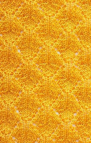 Knit Honeycomb Pattern