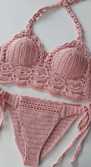 Inspiration. Crochet Swimsuit.