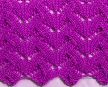 ​Knit “Grass” Pattern