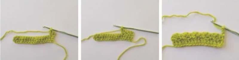 Modified Crochet Silt Stitch