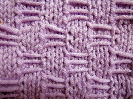 ​Fancy Knit Blocks Pattern