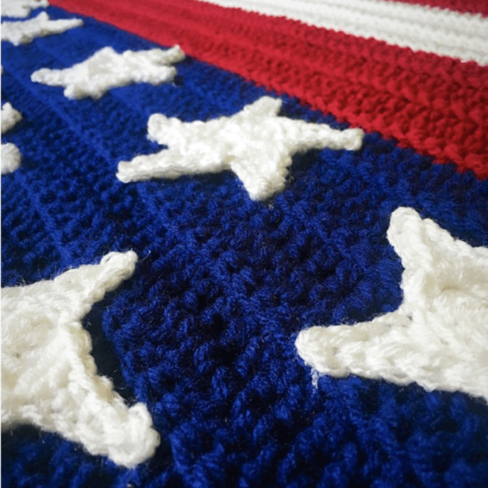 Helping our users. Crochet American Flag. Helping our users. Crochet American Flag.