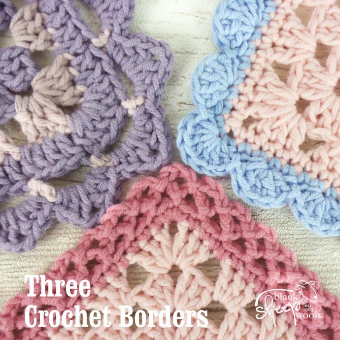 Inspiration. Crochet Borders.