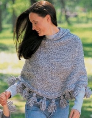 Inspiration. Knit Thick Shawls.