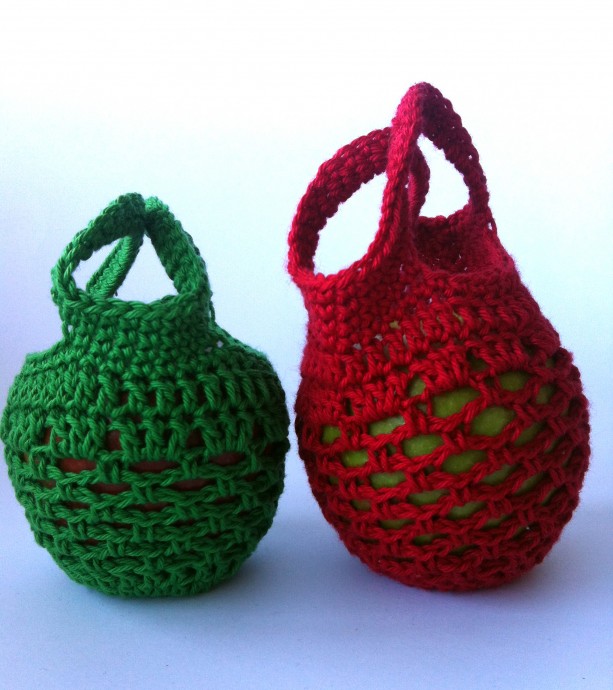 Helping our users. Small Crochet Gift Bag.