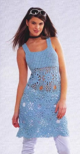 How to Crochet a Beautiful Skirt with Relief Patterns and Squares How to Crochet a Beautiful Skirt with Relief Patterns and Squares