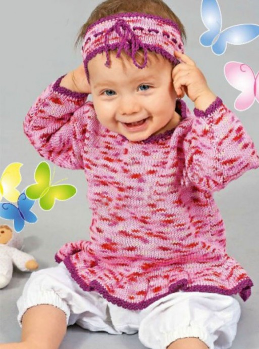 ​Pink Shades Baby Girl Headband