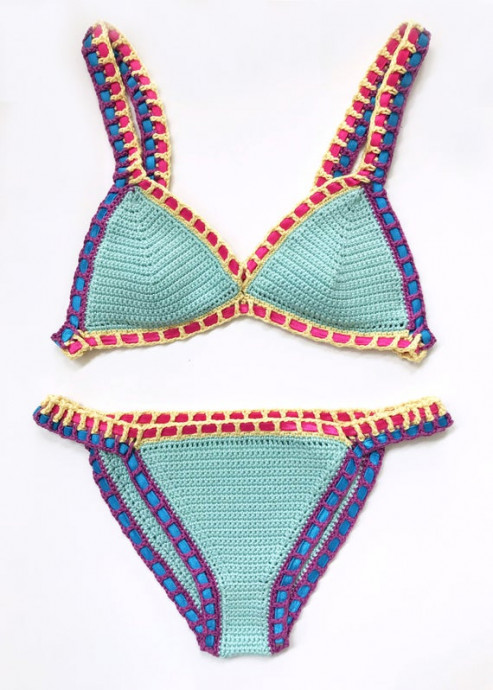 Inspiration. Crochet Swimsuits.