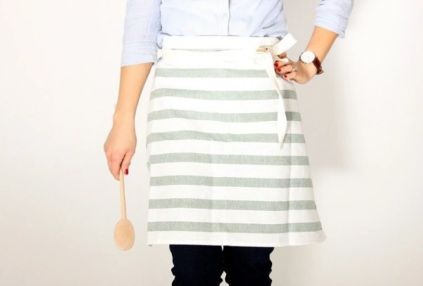 Apron from Dish-Clothes Apron from Dish-Clothes