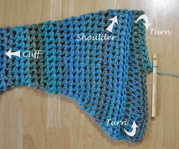 Helping our users. ​Crochet Bolero Jacket.