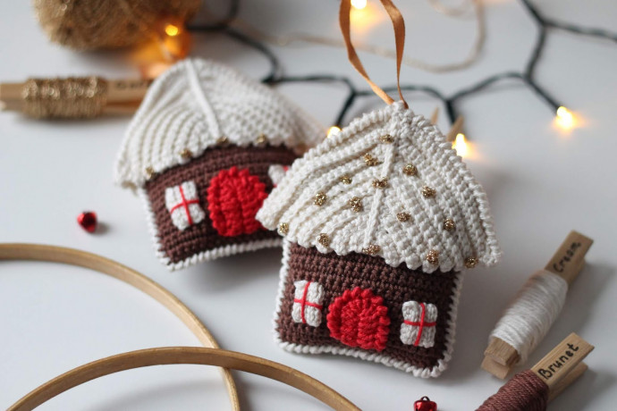 Inspiration. Crochet Houses.