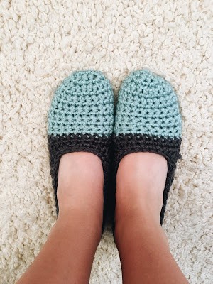 Inspiration. Crochet Women's Slippers.