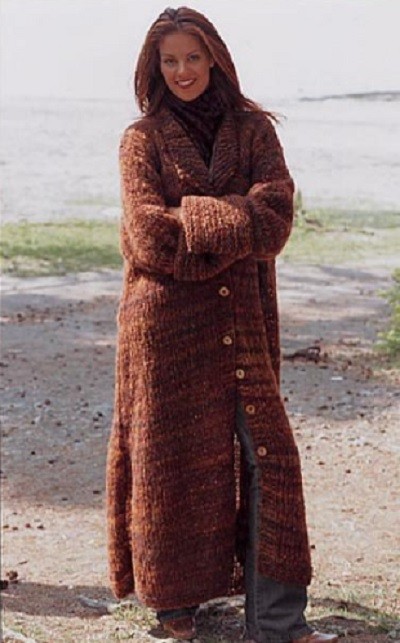 Long Knit Cardigan