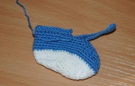 Crochet Booties with Ridges Crochet Booties with Ridges